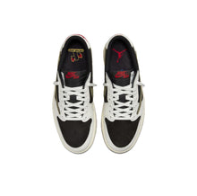 Load image into Gallery viewer, W US9.5/ M US 8 Travis Scott Air Jordan 1 Low OG SP 'Olive'