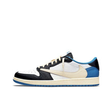 Load image into Gallery viewer, Size 8 - Jordan 1 Retro x Fragment Design x Travis Scott Low Blue