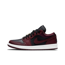 Load image into Gallery viewer, Size 9 - Air Jordan 1 Low Dark Beetroot black