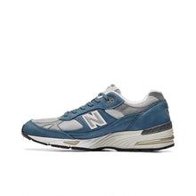 Load image into Gallery viewer, Size 9.5 - New Balance 991 Made in England MiUK Blue Grey Blue M991BSG