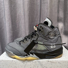 Load image into Gallery viewer, Size 9 - Jordan 5 Retro SP x Off-White Mid Muslin
