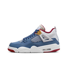 Load image into Gallery viewer, W US 7.5 / M US 6 - Jordan 4 Retro Union French Blue Messy Room