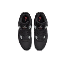 Load image into Gallery viewer, Size 10  Jordan 4 Retro SE Black Canvas
