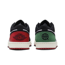 Load image into Gallery viewer, US 13 - Jordan 1 Low Quai 54 Black Red Green toe Limited Collection
