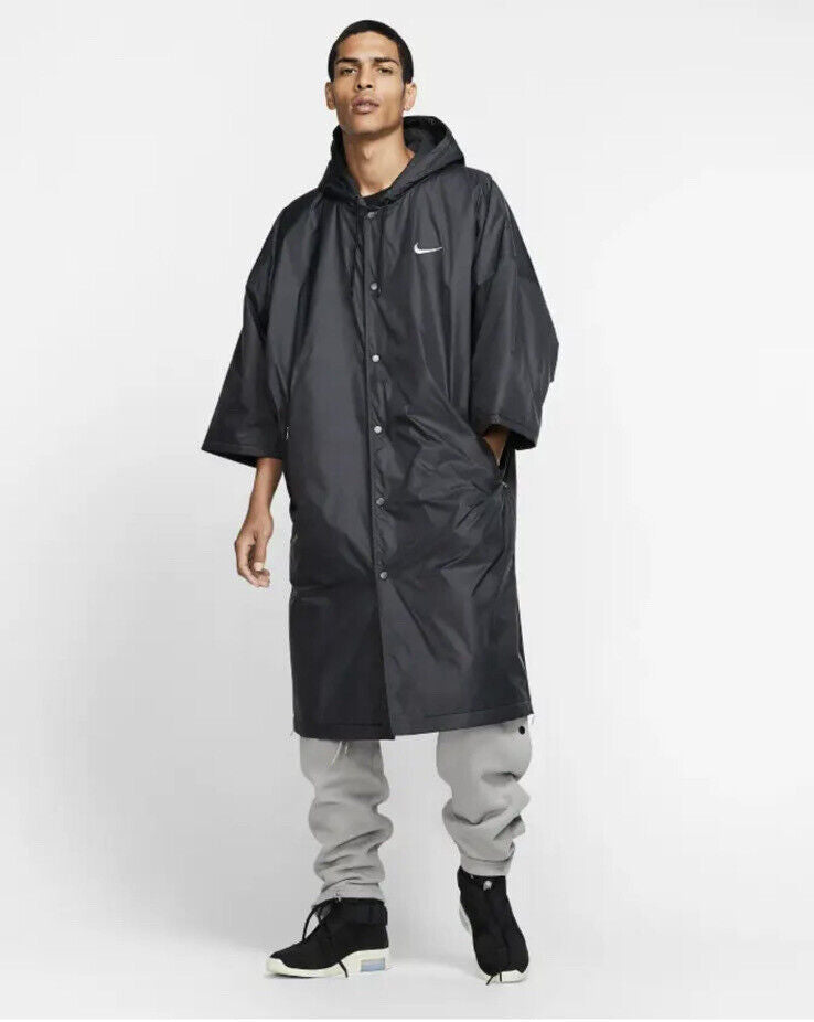 Size L - Nike x Fear of God Essentials Men's Parka Coat  bv4403-010