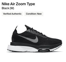 Load image into Gallery viewer, Size 6  - Nike Air Zoom Type Black Training Sneaker
