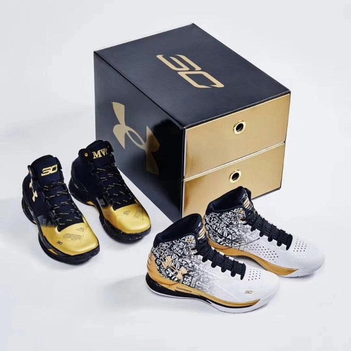 Size 10 - Under Armour Curry Pack Back to Back MVP