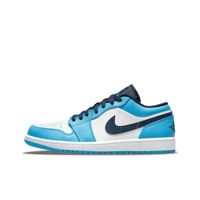 Size 11 - Jordan 1 Low UNC 2021 Black/University Blue/White