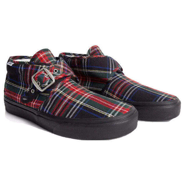Size 8.5 - Vans x Noah Vault OG Chukka  Black/Stewart Plaid
