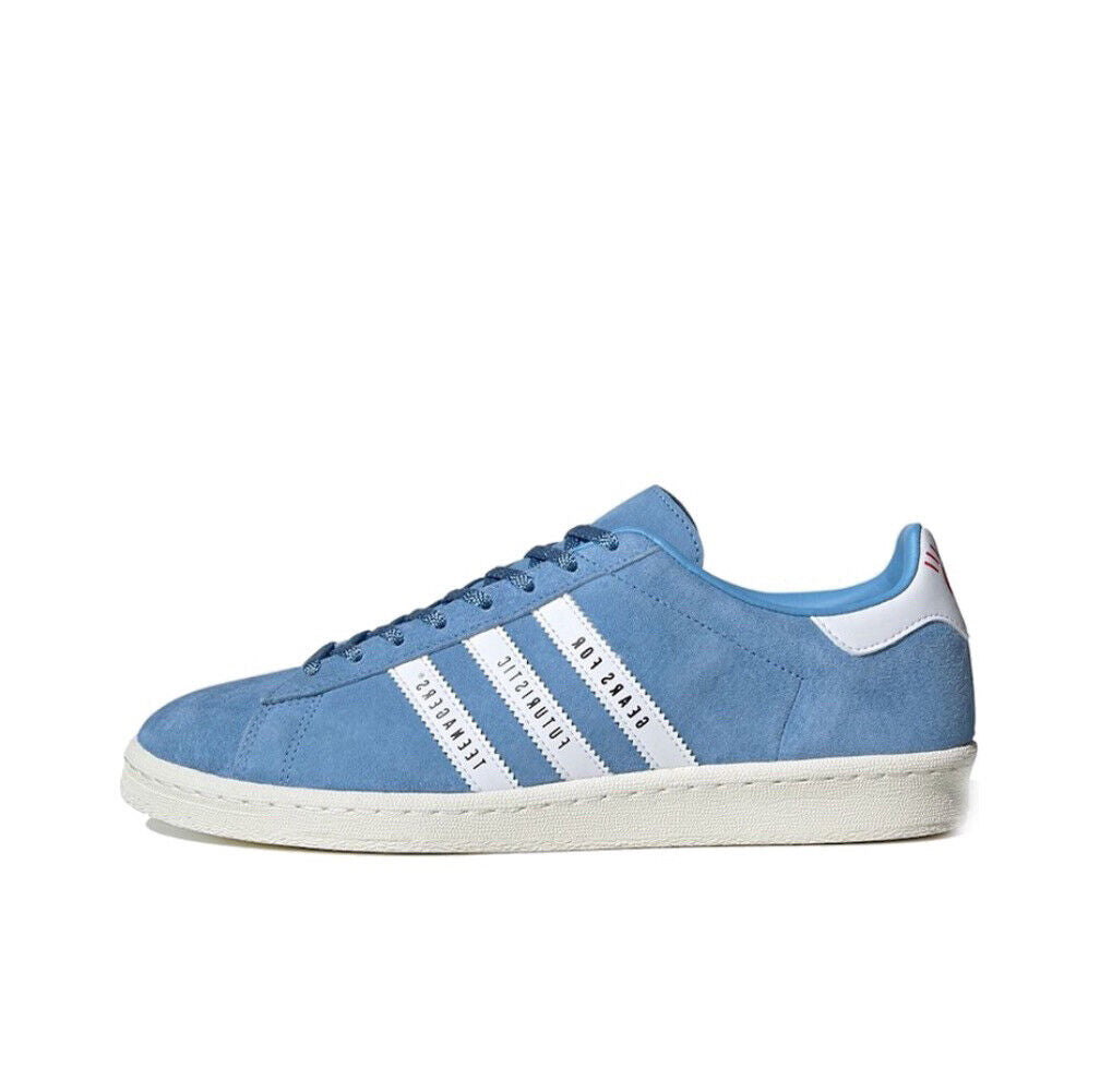 Size 10 - adidas Campus Human Made Blue  Nigo Design