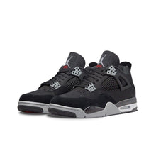 Load image into Gallery viewer, Size 10  Jordan 4 Black Canvas
