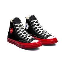 Load image into Gallery viewer, Size 11 - Converse CDG Comme des Garçons PLAY x Chuck 70 High
