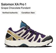 Load image into Gallery viewer, Size 7  - Salomon XA Pro 1  Grape Chocolate Fondant  414671
