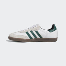 Load image into Gallery viewer, Size 11 - adidas Samba  OG Cloud White Core Black Green
