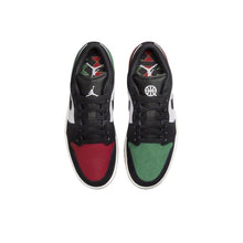 Load image into Gallery viewer, US 13 - Jordan 1 Low Quai 54 Black Red Green toe Limited Collection

